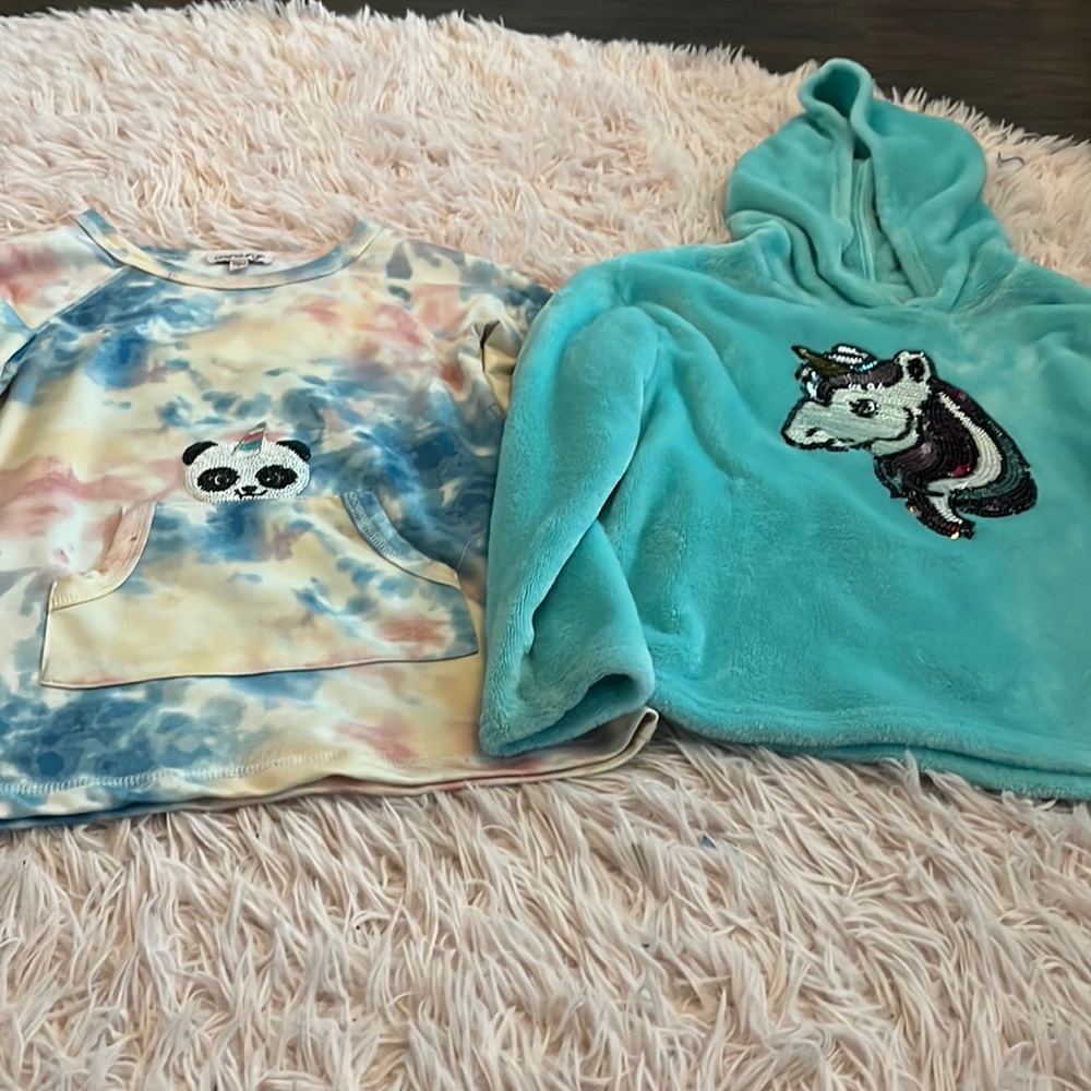 Girls Sweatshirt Bundle Size 7/8